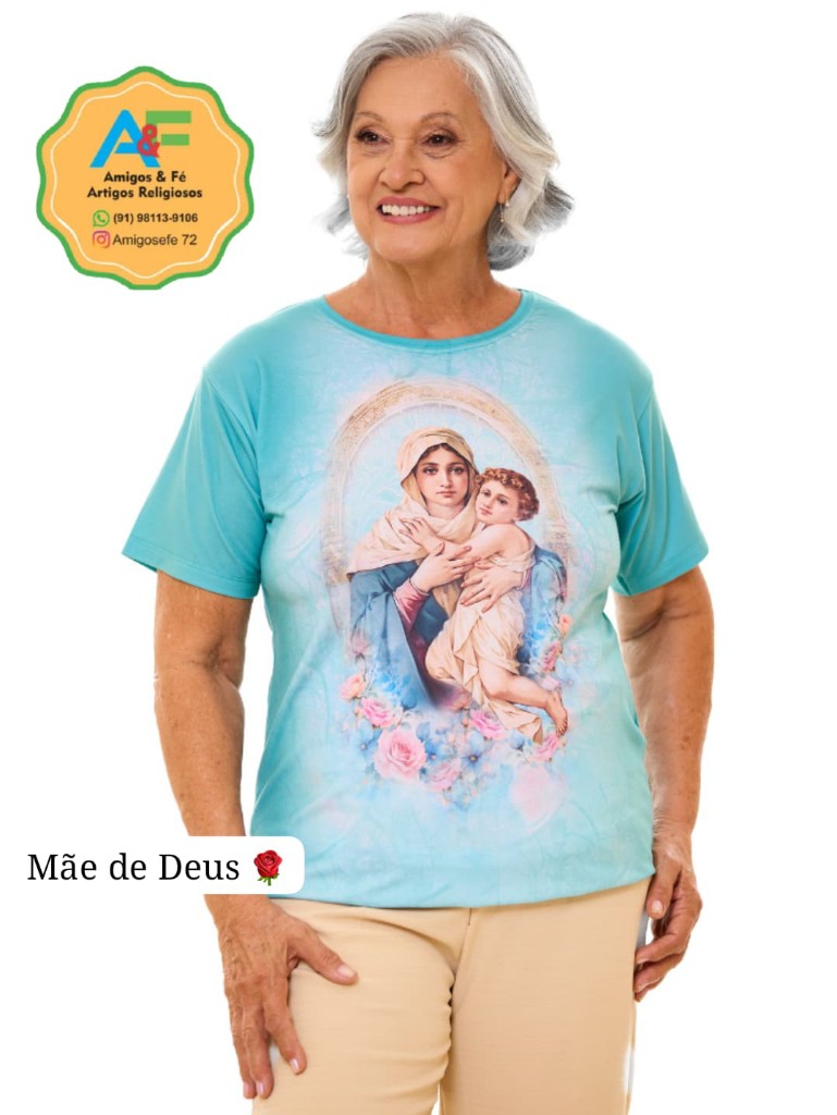 Blusa DV14076 G Mãe de Deus