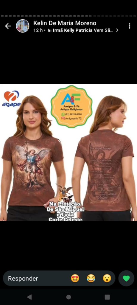 Blusa DV14388 M São Miguel