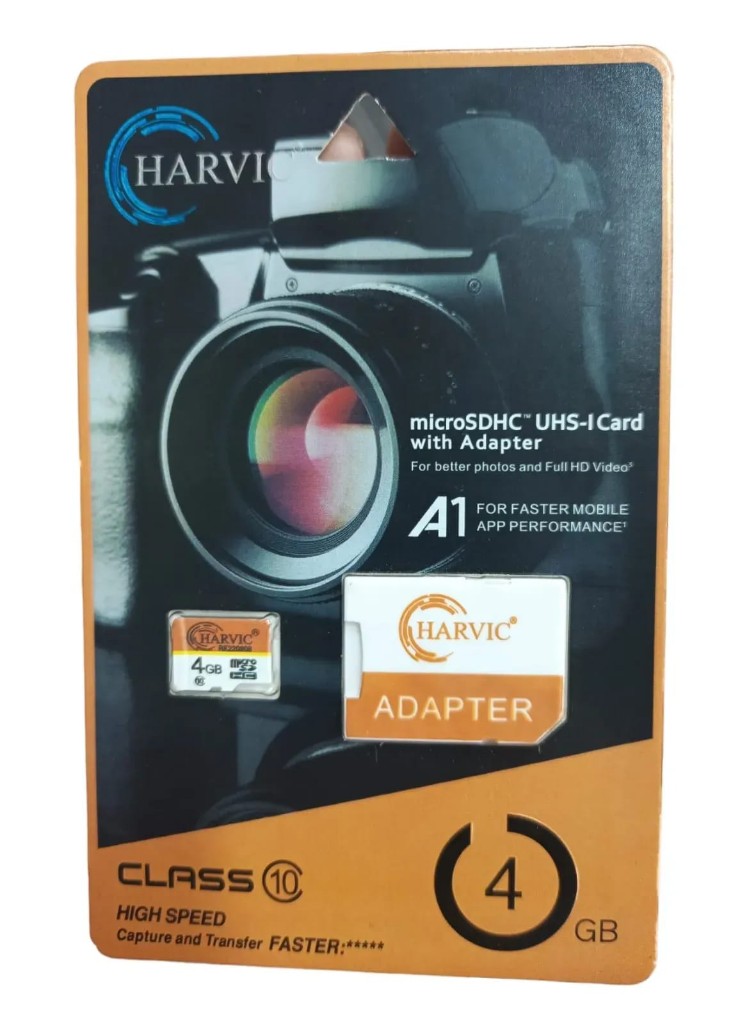 Harvic microSD 4GB
