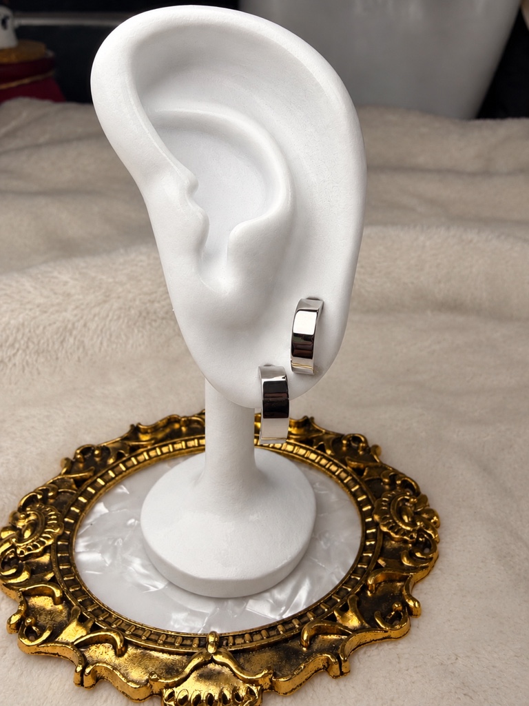 Aretes PLATEADOS pequeños