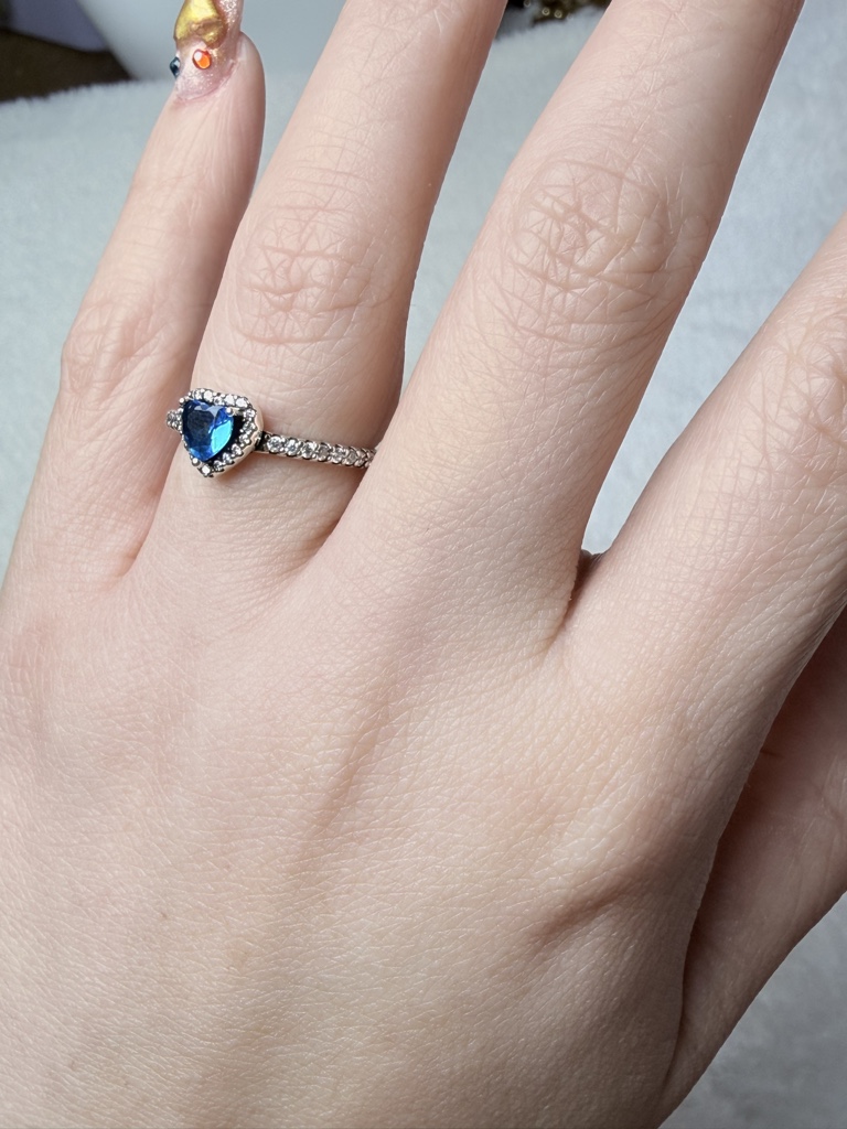 Anillo plata 925 PANDORA Corazón