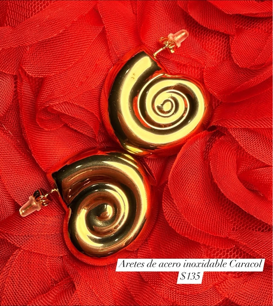 Aretes caracol “OFERTA “