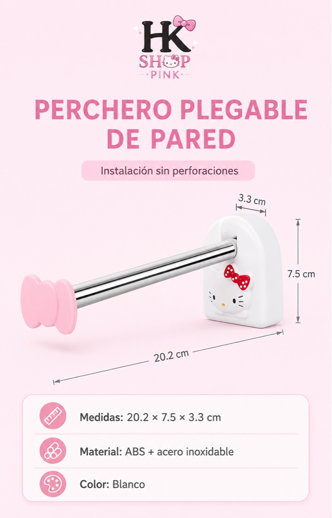 Perchero hello Kitty