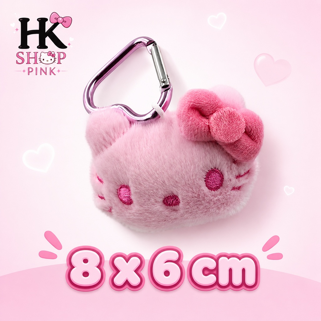 Llavero cara Hk rosado
