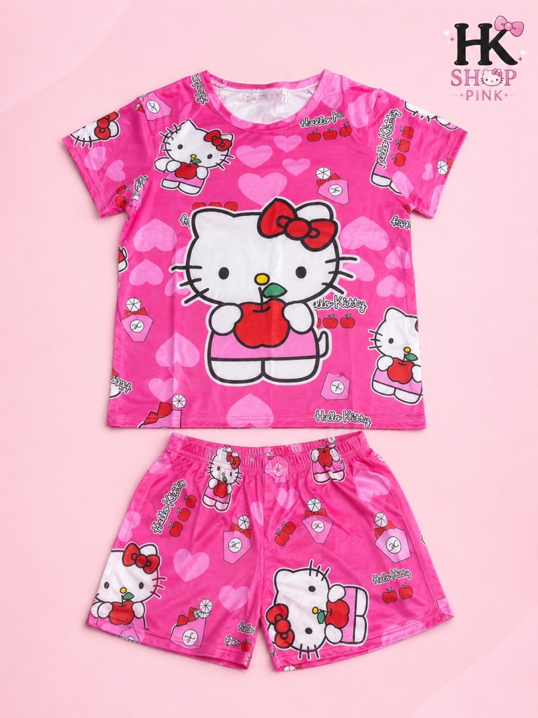 Pijama infantil fucsia fresca Hk