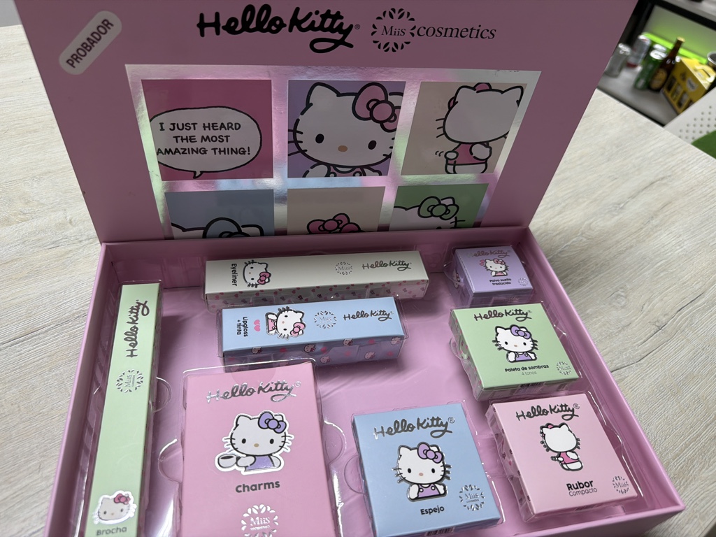 Kit cosméticos hello Kitty