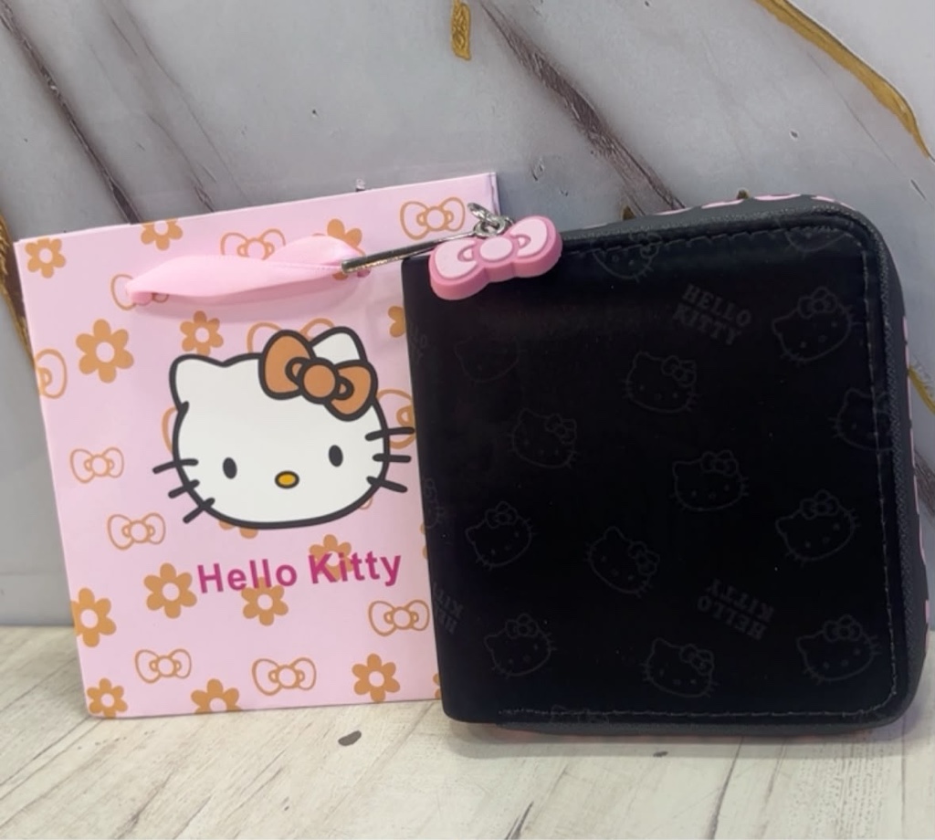 Billetera negra Hk