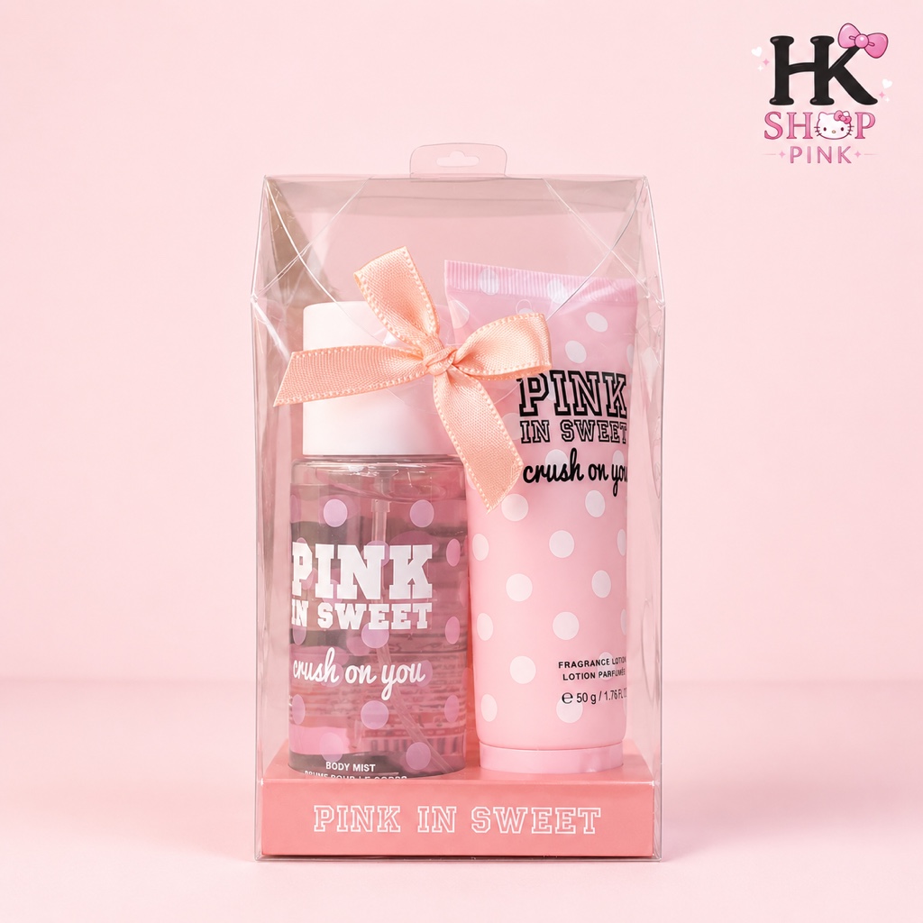 Kit Splash y crema PINK pequeña