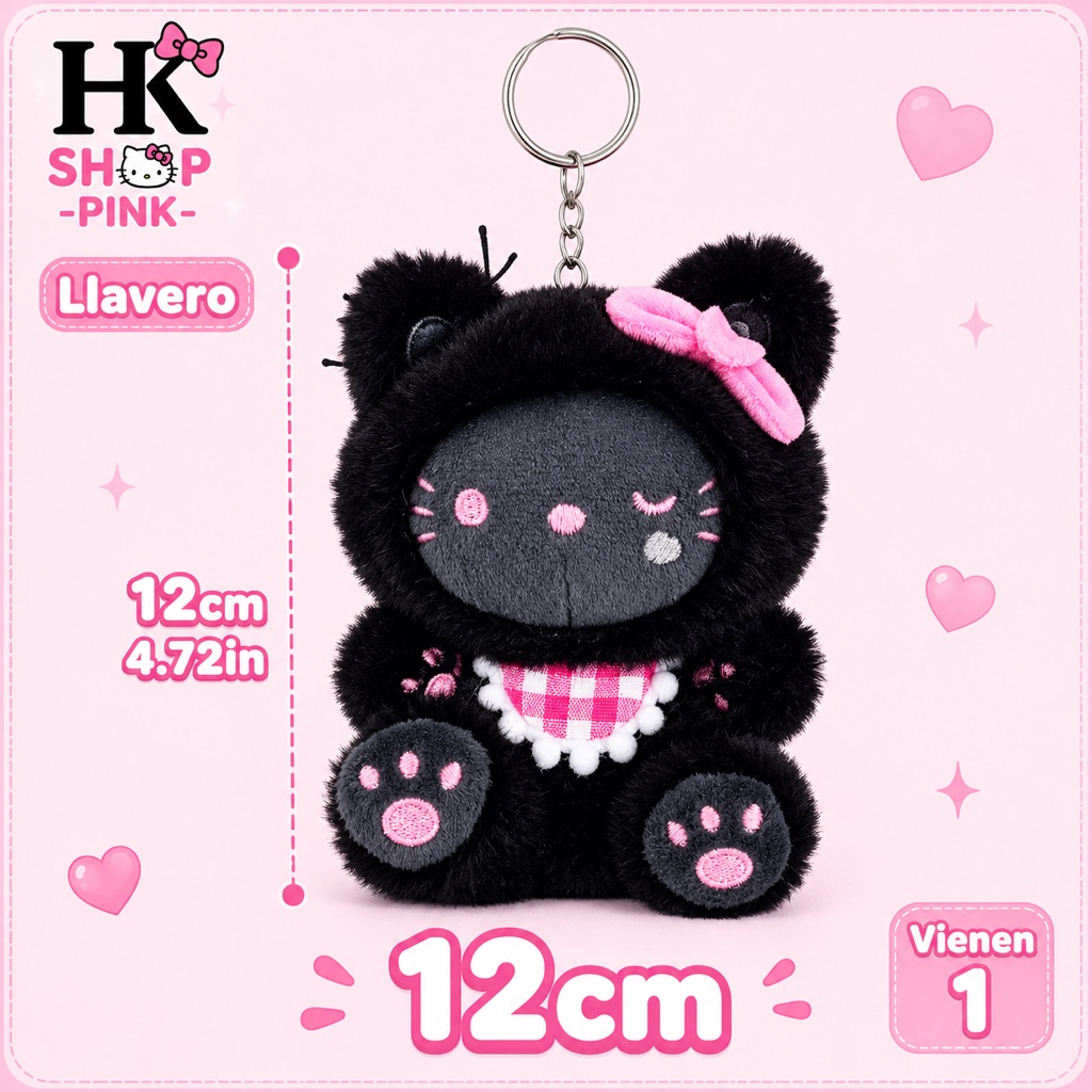 Llavero Hk oso negro