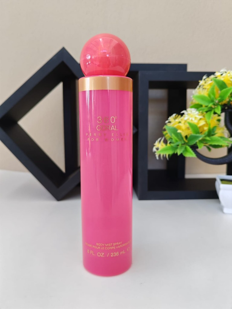 360° Coral body mist