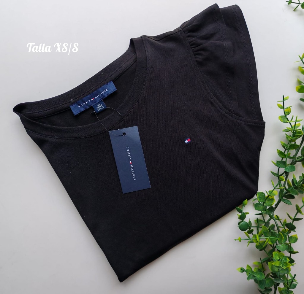 Tommy Hilfiger negra blusa XS
