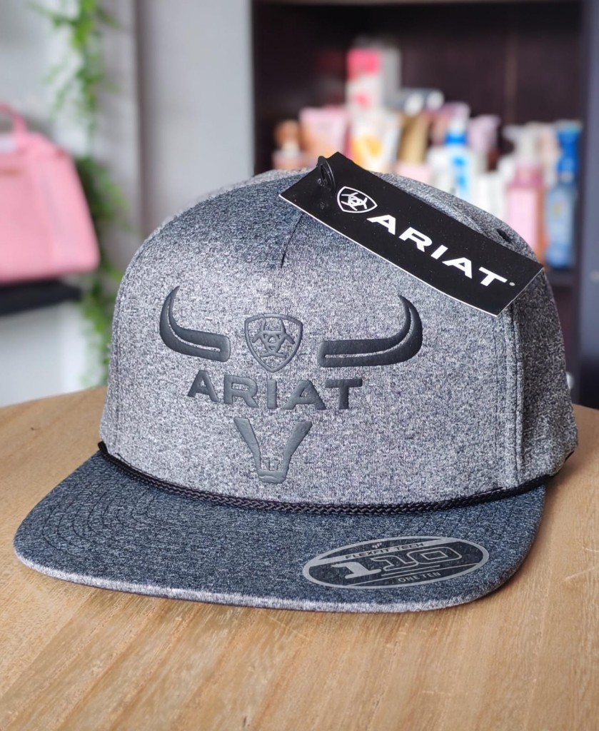 Ariat gorra gris