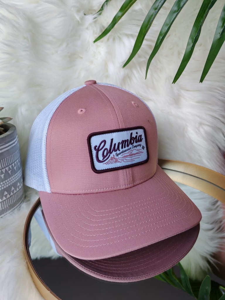 Columbia gorra rosa