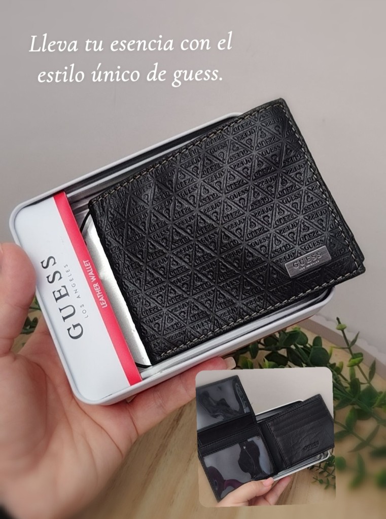 Guess billetera estampada