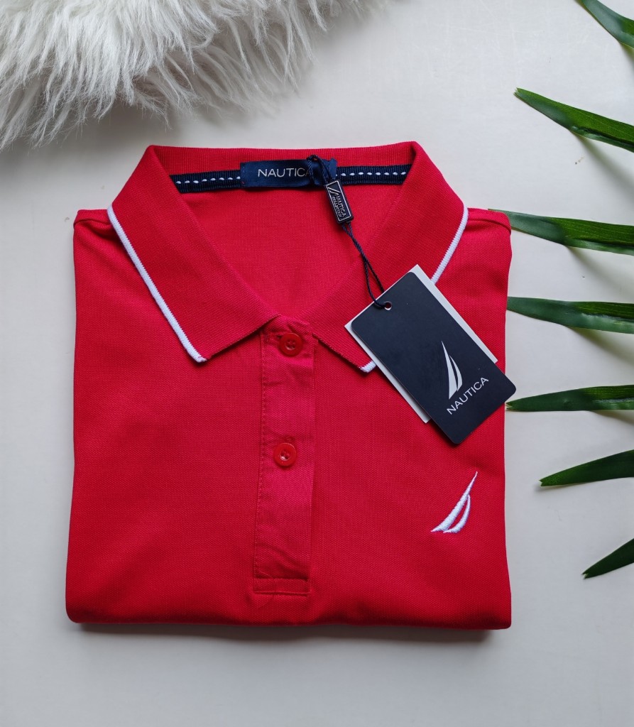 Nautica polo roja S