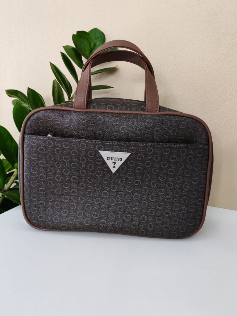 Guess bolso de mano café para viajar