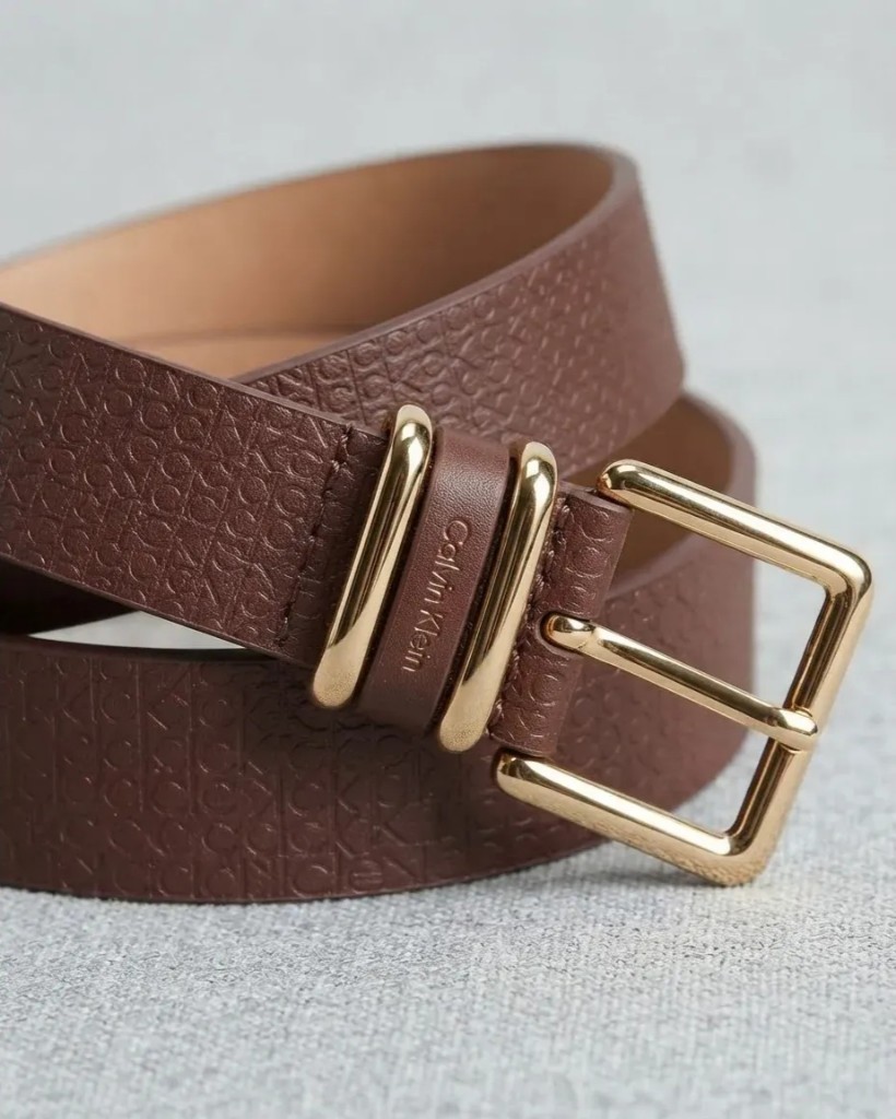 Calvin Klein cinturón café Talla M