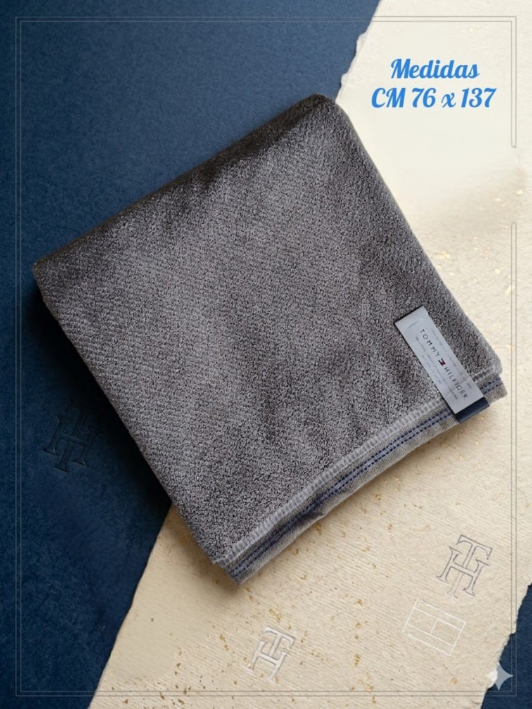 Tommy Hilfiger toalla gris