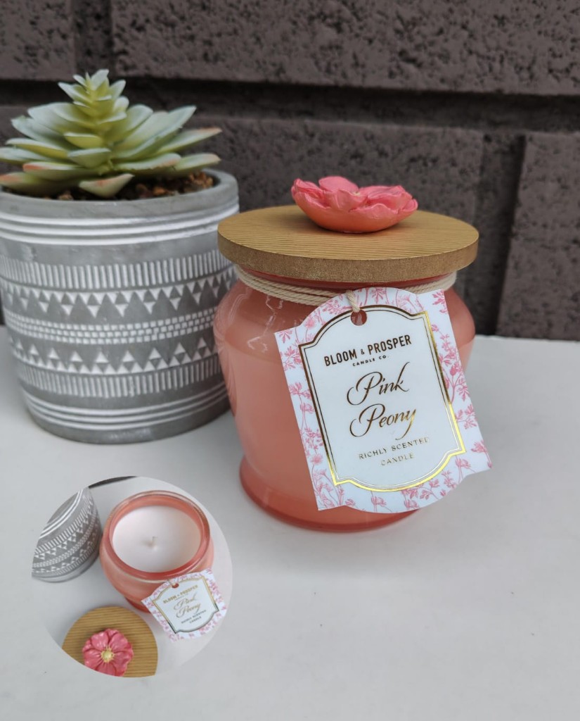 Bloom & Prosper Pink Peony vela