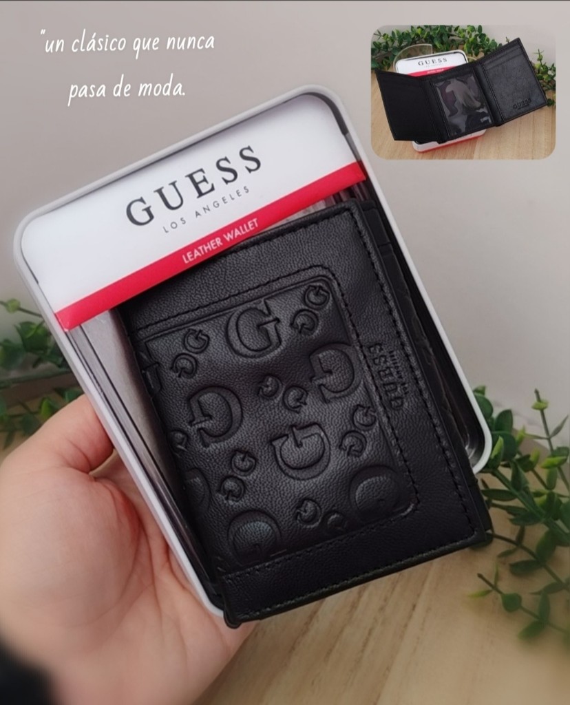 Guess billetera negra