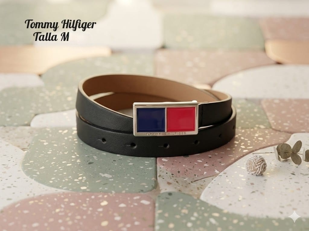 Tommy Hilfiger cinturón negro M