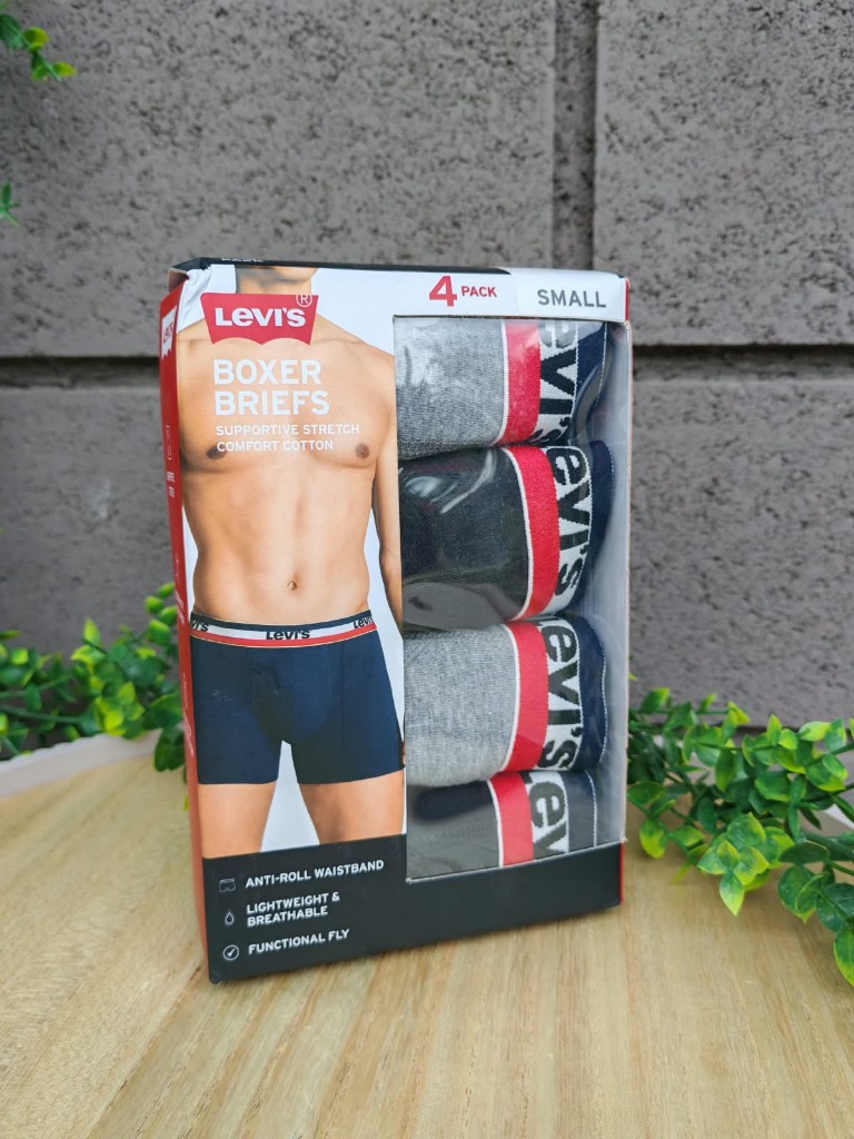 Levi's boxer briefs 4 pack S