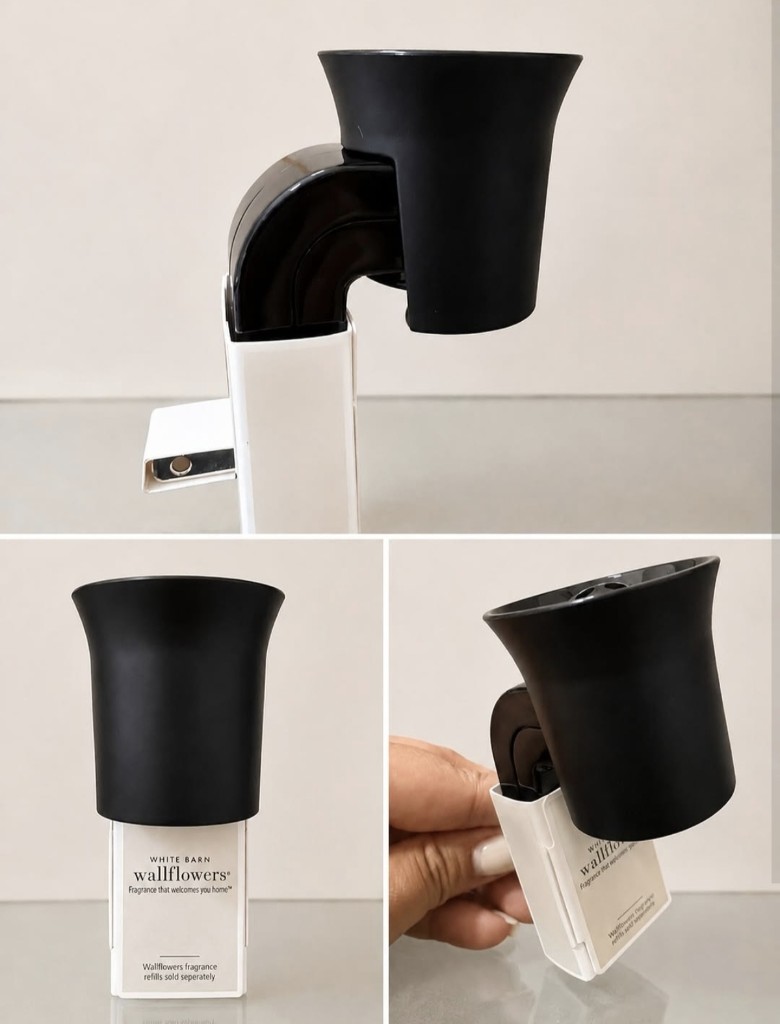 Es un difusor de fragancia eléctrica para el hogar Bath & Body Works Wallflowers