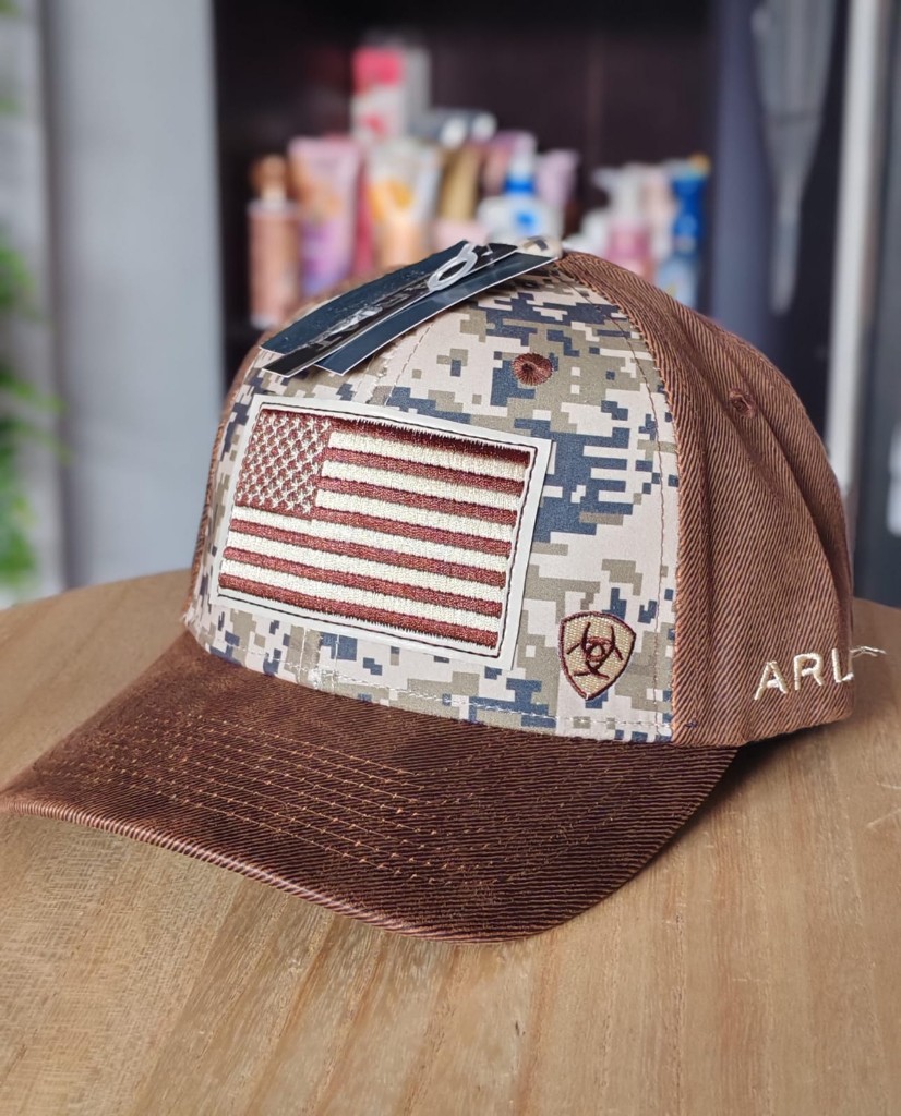 ARL gorra camuflada cafe