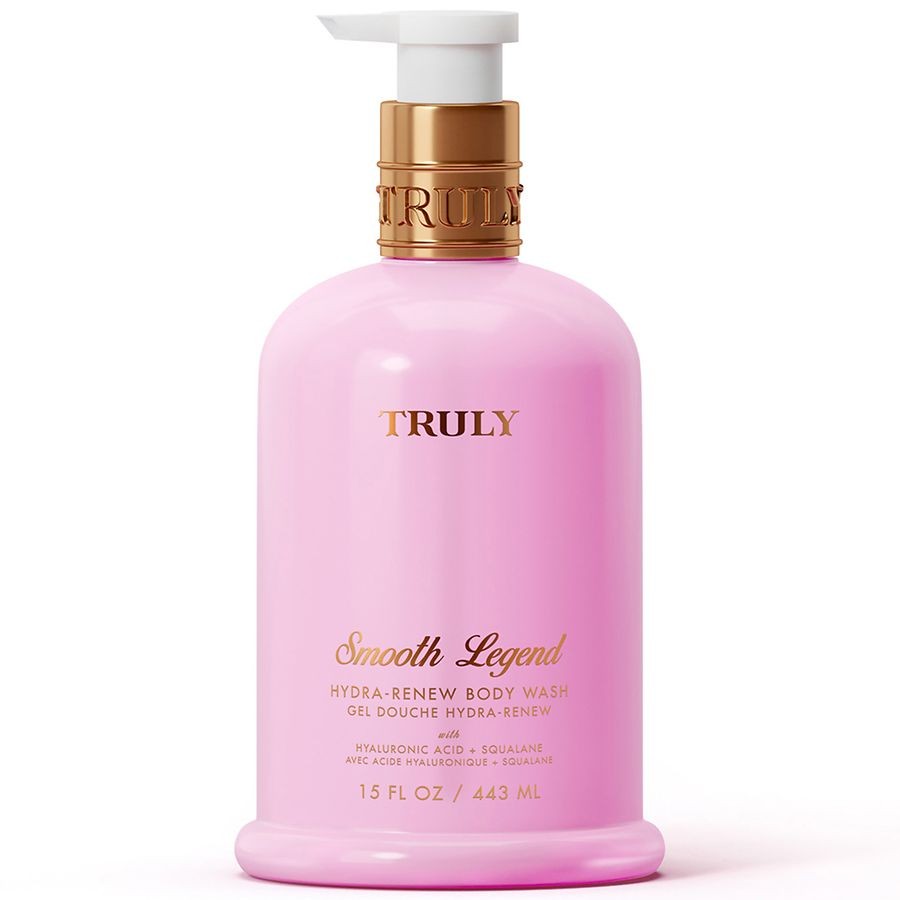 Este producto es el gel de baño Truly Smooth Legend Hydra-Renew Body Wash