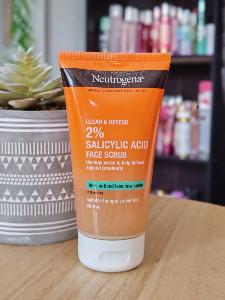 Neutrogena exfoliante facial naranja