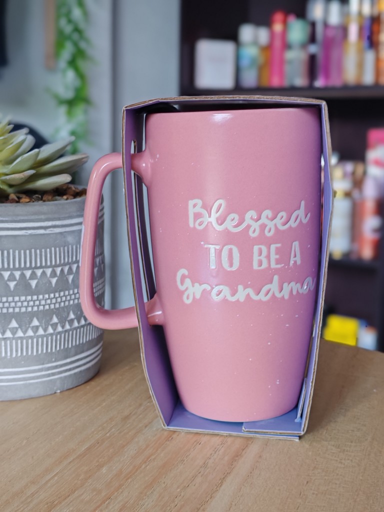 Taza rosada Blessed