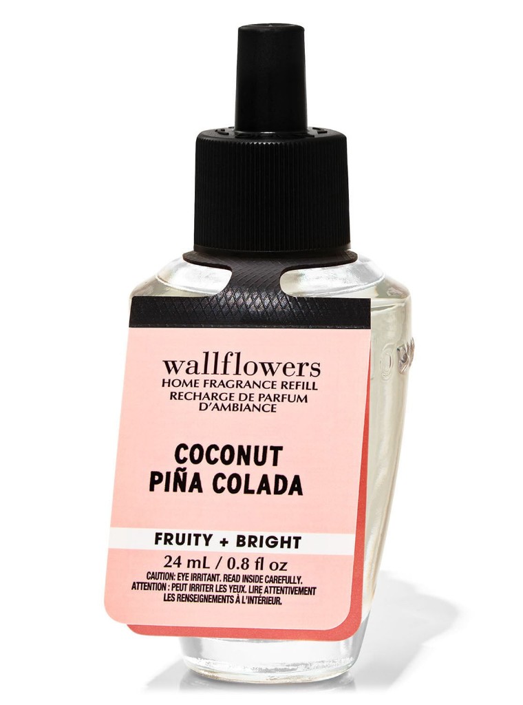 Bath & Body Works Wallflowers en el aroma Coconut Piña Colada (24 mL