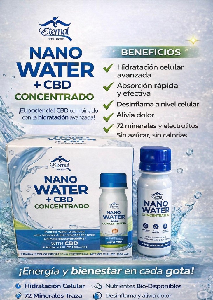 Nano Water + CBD concentrado