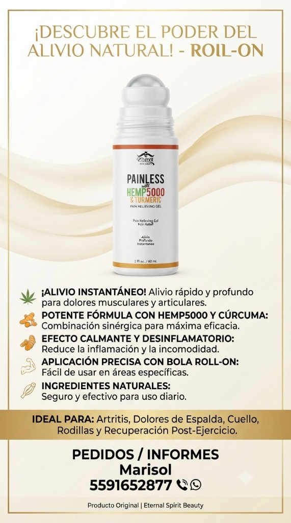 Painless Hemp5000 roll-on