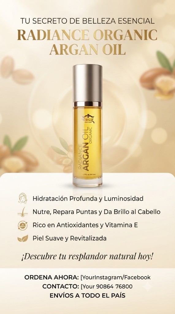 Radiance Organic Argan Oil