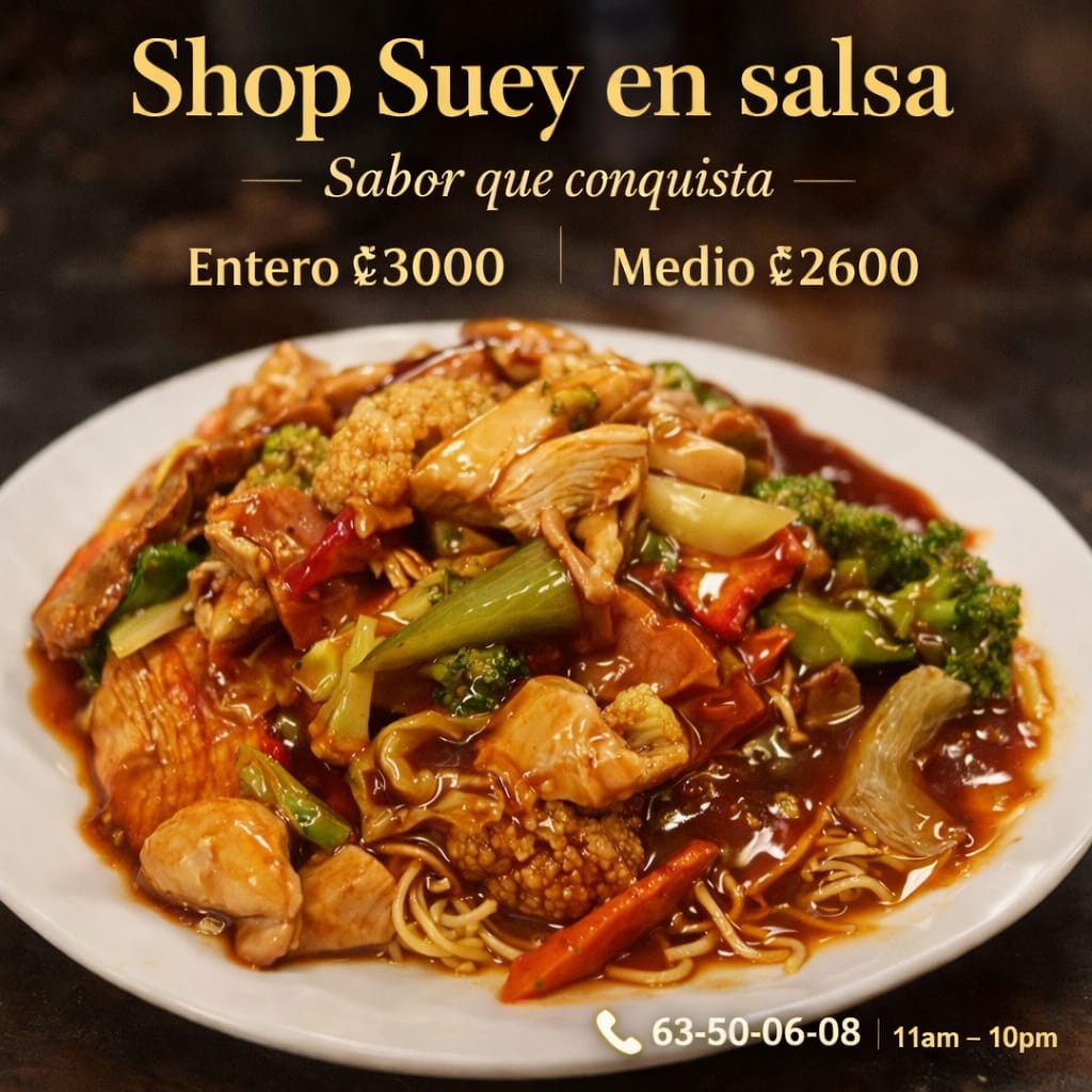 Shop Suey en salsa entero