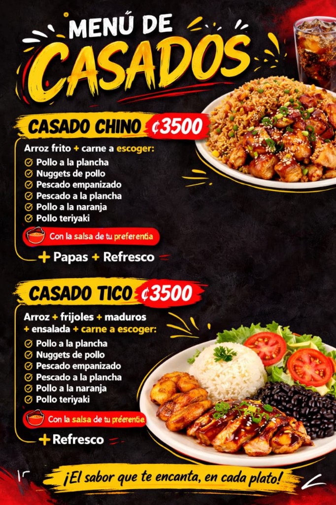 Casados chinos o caseros