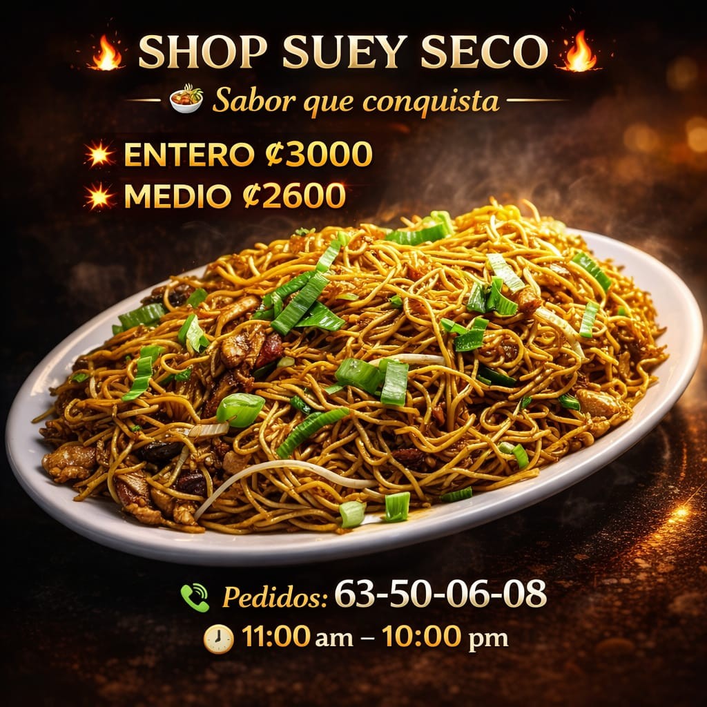 Shop Suey seco entero