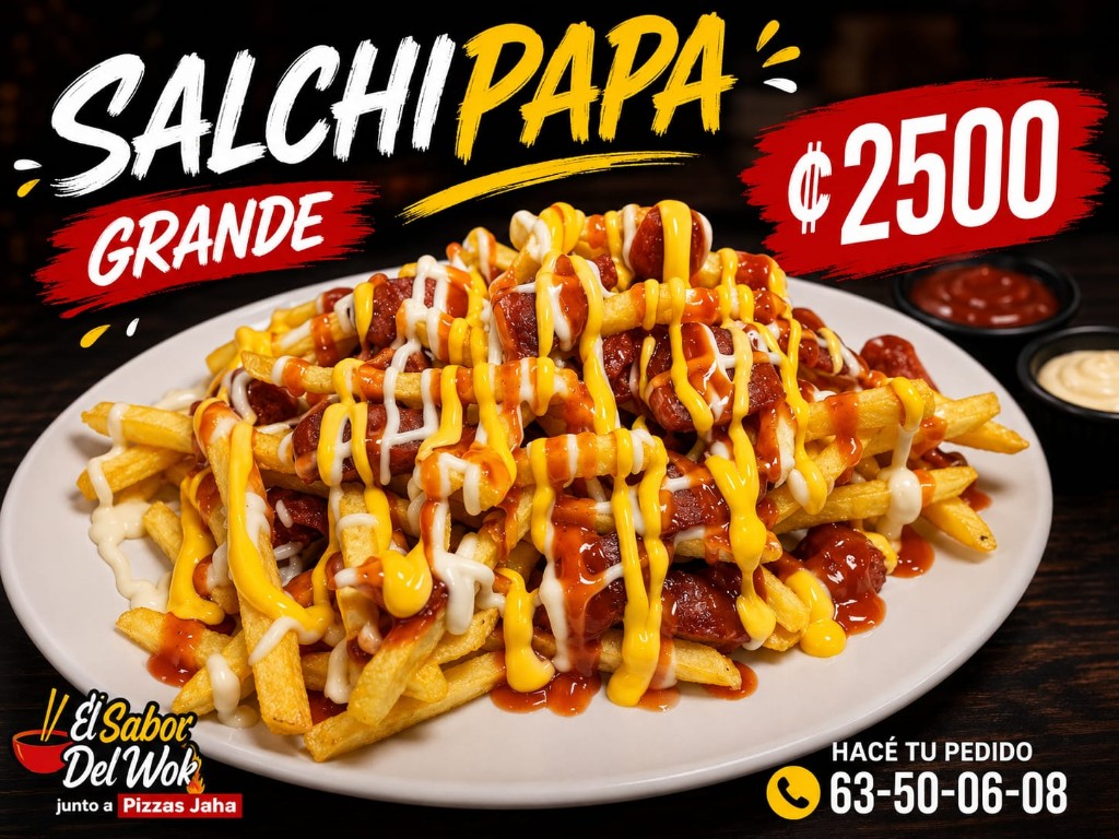 Salchipapa grande