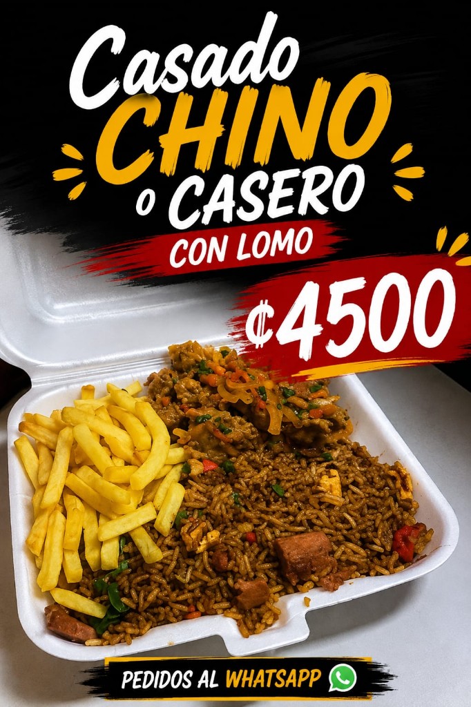 Casado chino con lomo