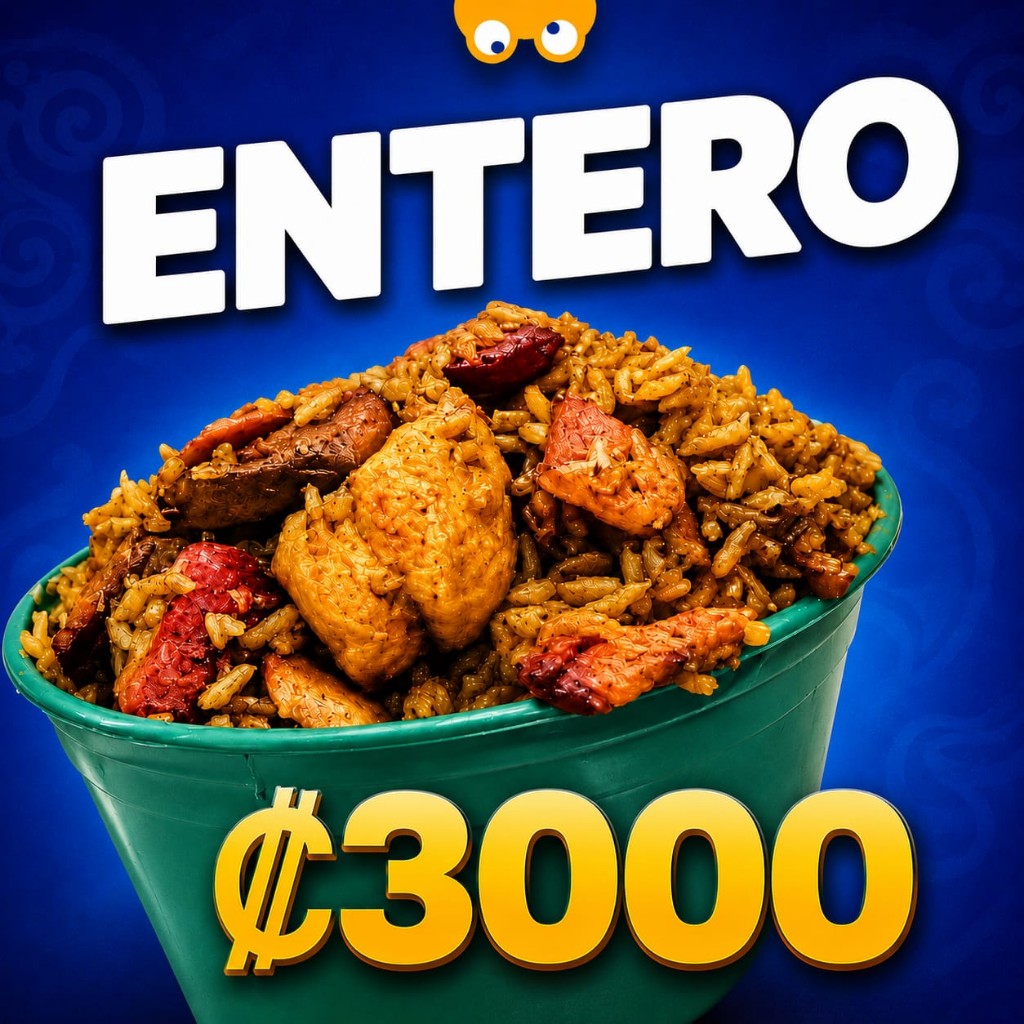 Entero de arroz con pollo