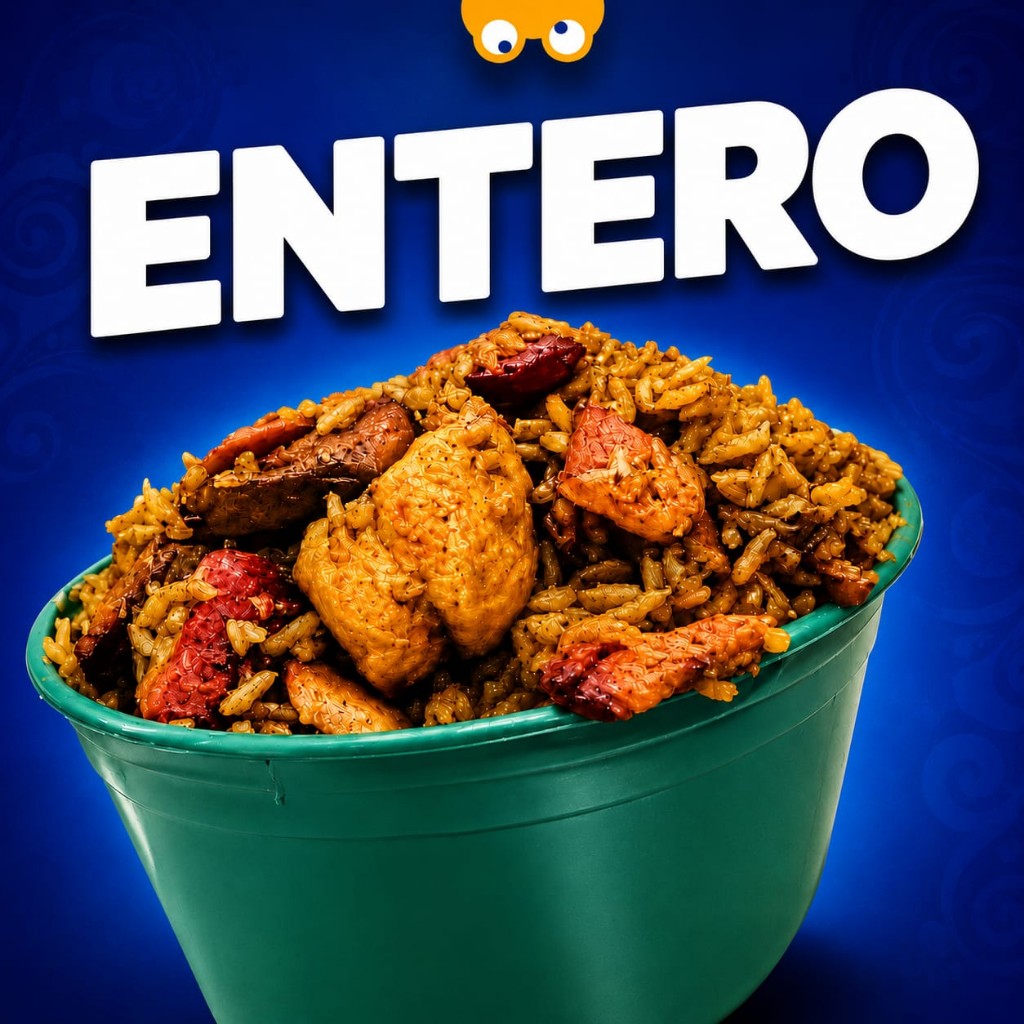 Entero de arroz de la casa