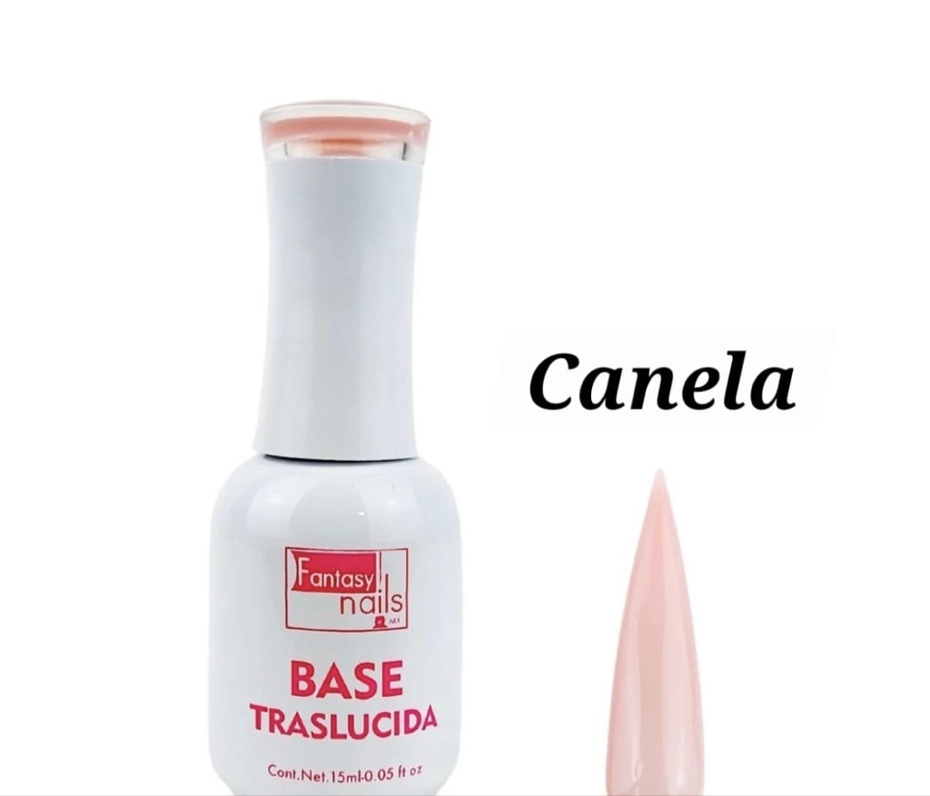 Fantasy Nails Base Traslucida Canela