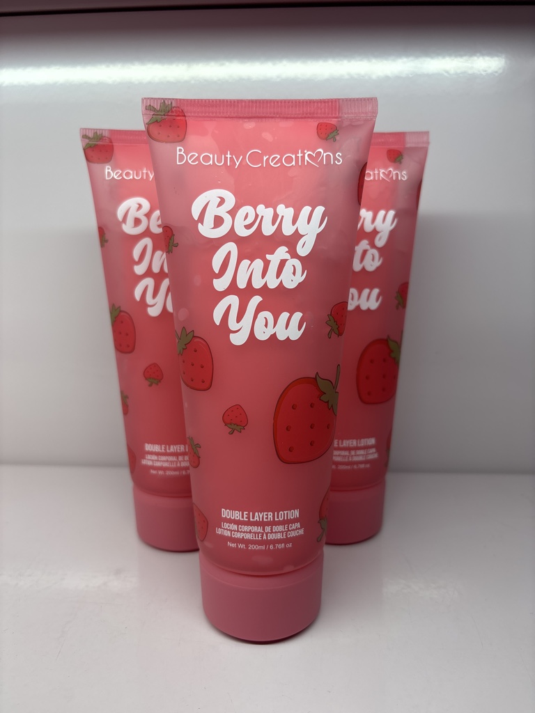 Beauty Creations Berry Into You locion rosa