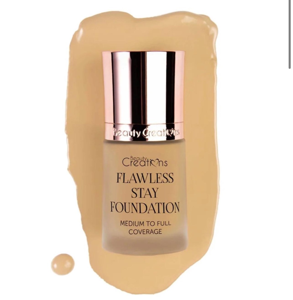 Beauty Creations Flawless Stay Foundation tono 7.5