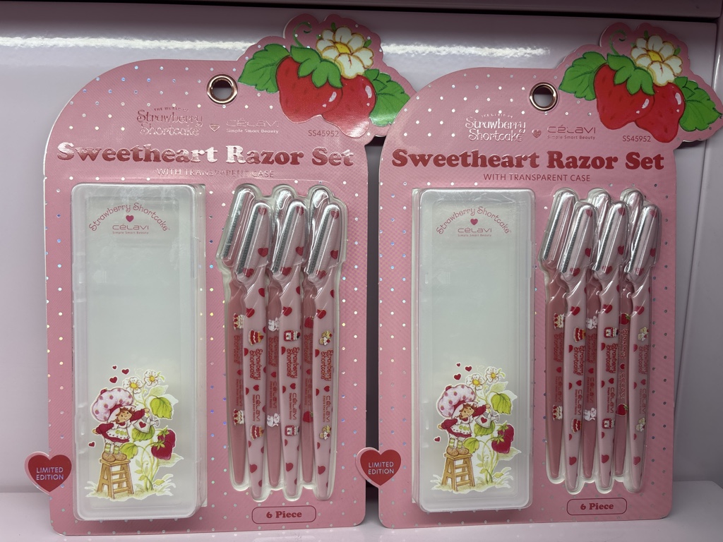 Celavi Sweetheart Razor Set rosa