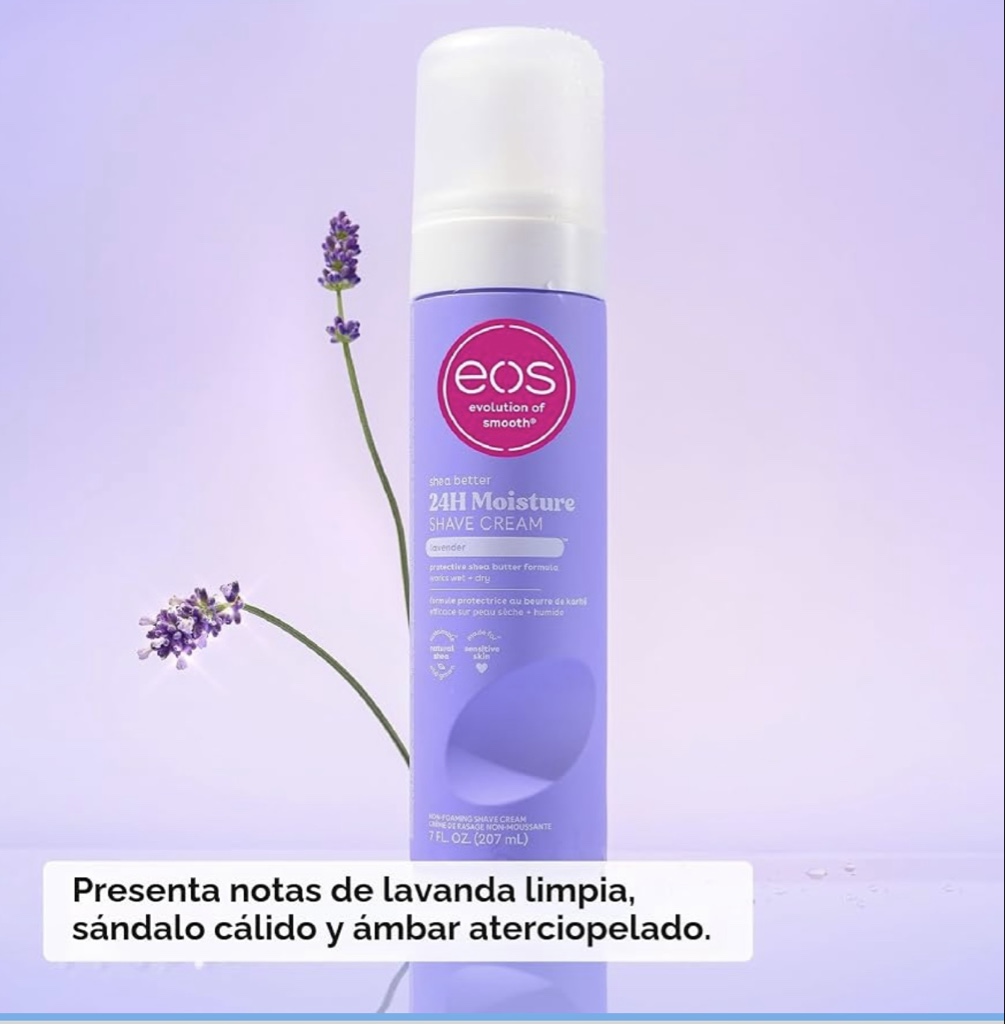 eos Crema de afeitar lavanda