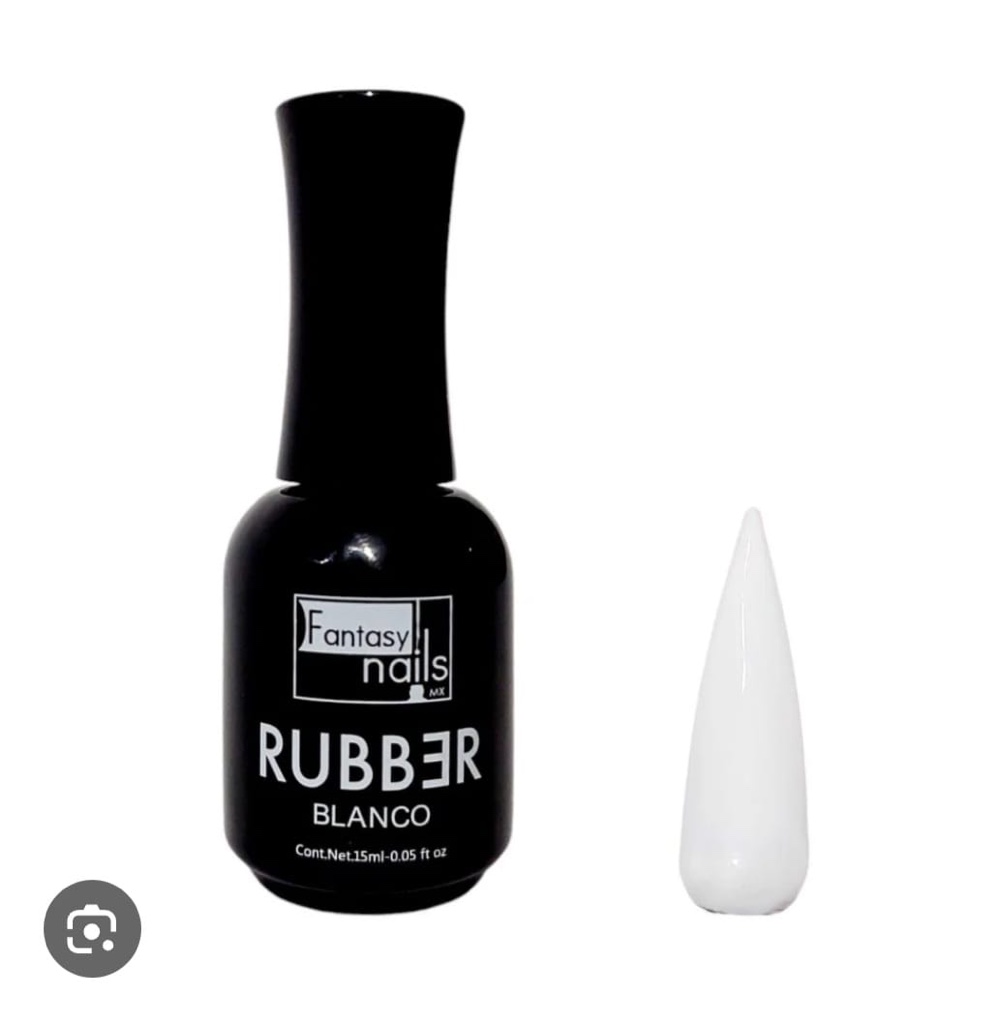Fantasy Nails Rubber blanco 15ml