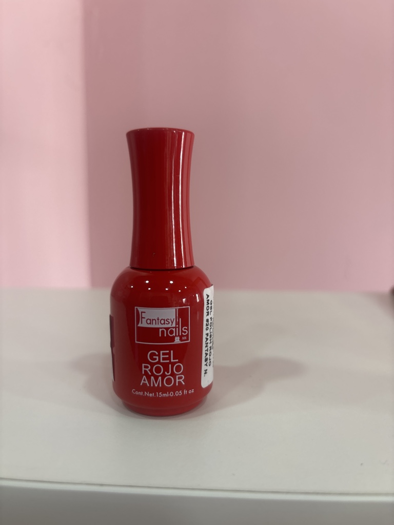 Fantasy Nails Gel Rojo Amor