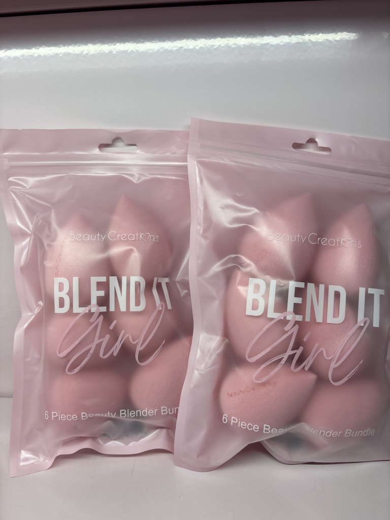 Beauty Creations Blend It Girl rosada esponjas